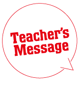 Teacher's Message Teacher's Message
